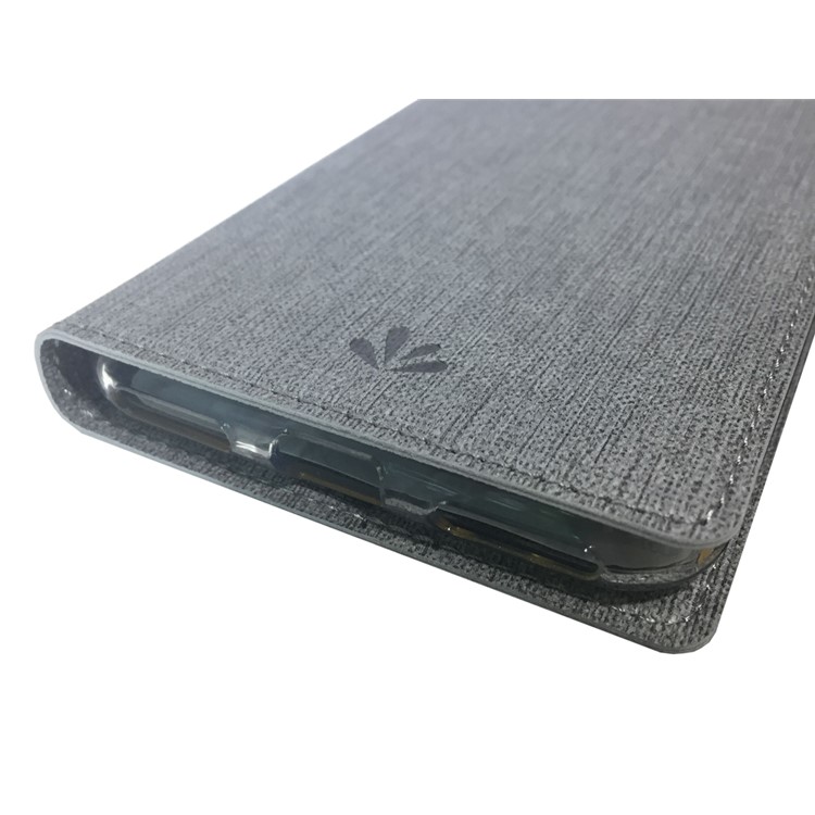VILI DMX Cross Texture Stand Leather Card Holder Case for Motorola One Power / P30 Note in China - Grey-11