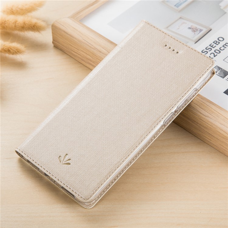 VILI DMX Cross Texture Stand Leather Card Holder Case for Motorola One Power / P30 Note in China - Gold-5