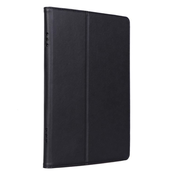 PU Leather Tablet Stand Case with Card Slots and Elastic Hand Strap for Lenovo Tab M10 TB-X605F - Black-11