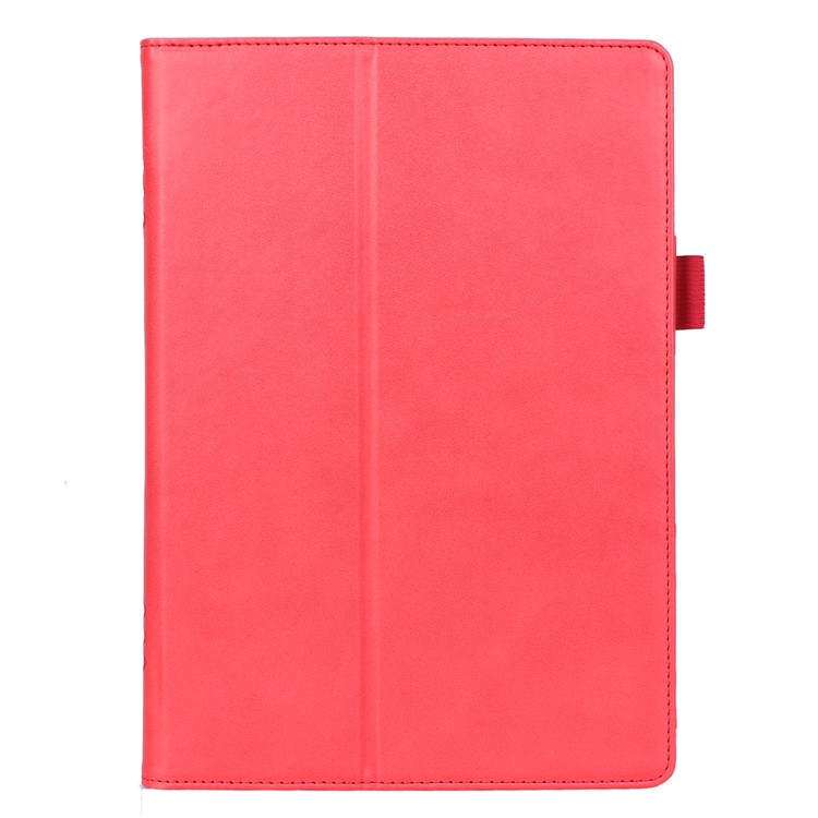 PU Leather Tablet Stand Case with Card Slots and Elastic Hand Strap for Lenovo Tab M10 TB-X605F - Rose-3