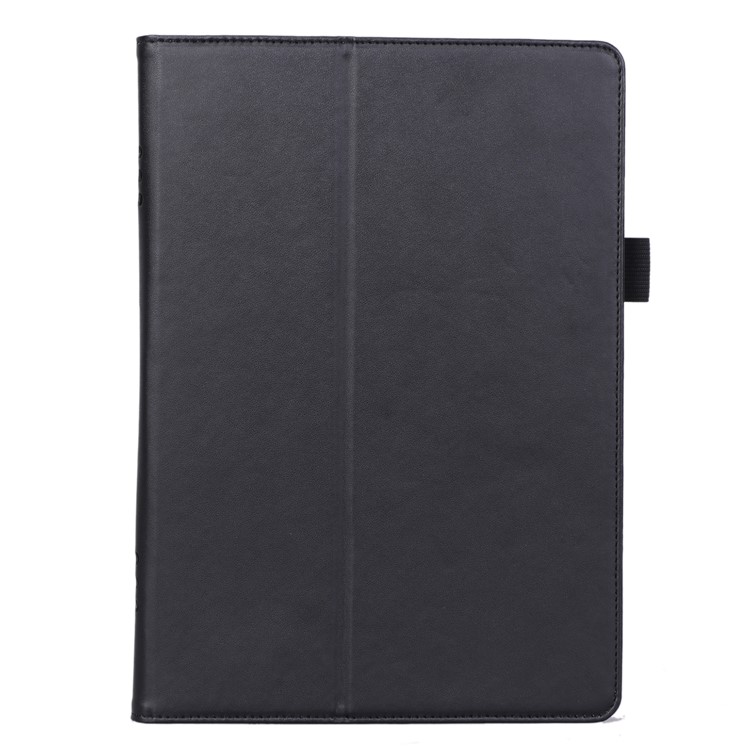 PU Leather Tablet Stand Case with Card Slots and Elastic Hand Strap for Lenovo Tab P10 - Black-8