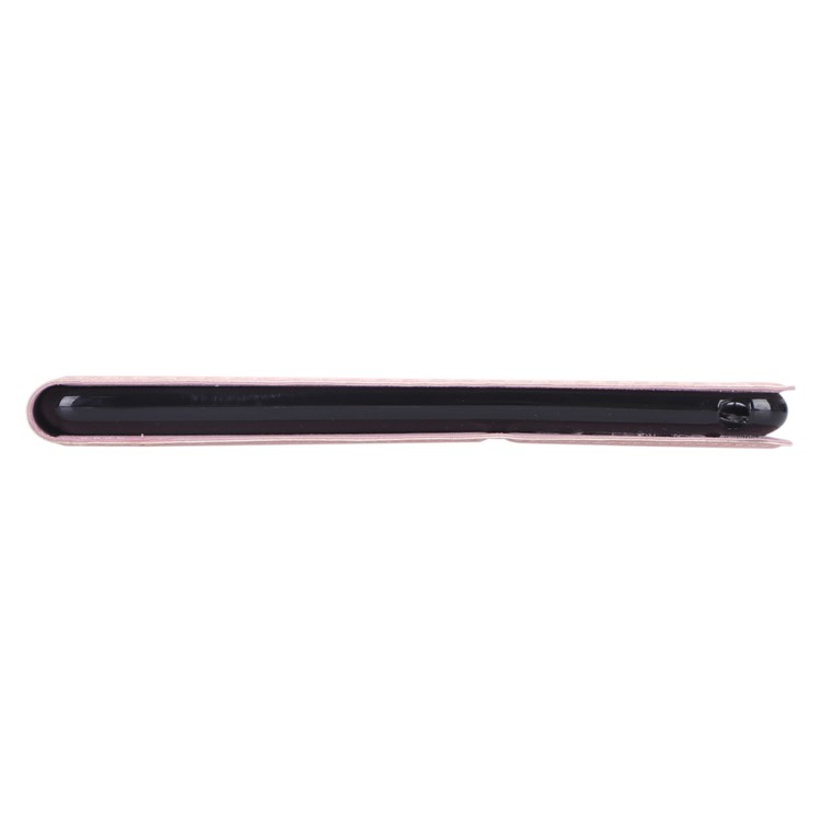 WY-1595A Carbon Fiber Texture PU Leather Stand Casing for Lenovo Tab E10 TB-X104F - Rose Gold-6
