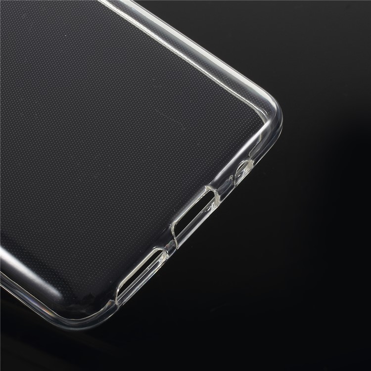 10 PCS/Set Clear TPU Phone Casing with Non-slip Inner for Motorola P40 Power - Transparent-5