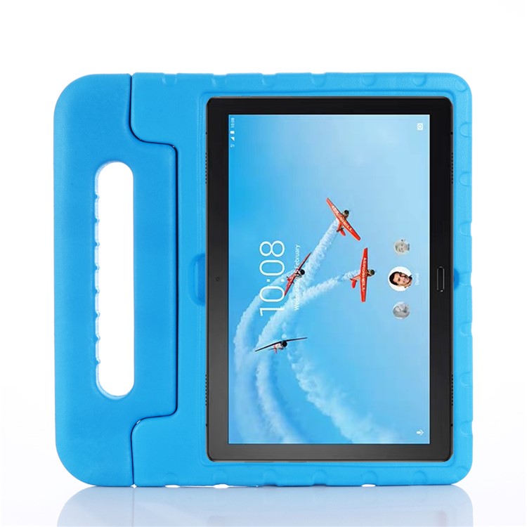 Drop-proof Kids Safe Eva Tablet Protection Hülle Mit Ständer Für Lenovo Tab P10 / Tab M10 TB-X605F - Blau