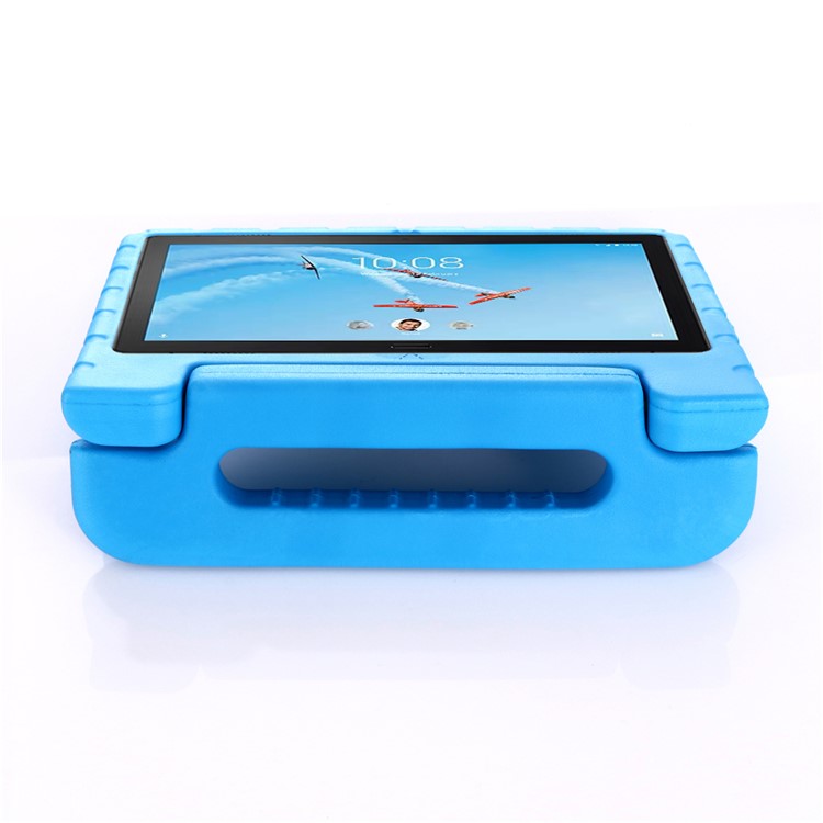 Drop-proof Kids Safe Eva Tablet Protection Hülle Mit Ständer Für Lenovo Tab P10 / Tab M10 TB-X605F - Blau