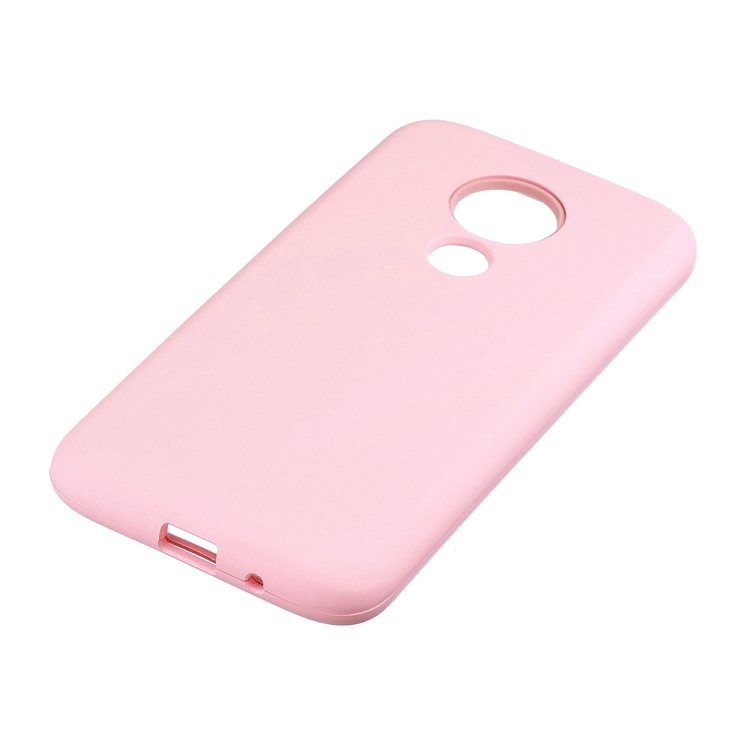 Shock-proof PC+Silicone Detachable 2-in-1 Rubberized Hybrid Back Case for Motorola Moto G7 Power - Pink-5