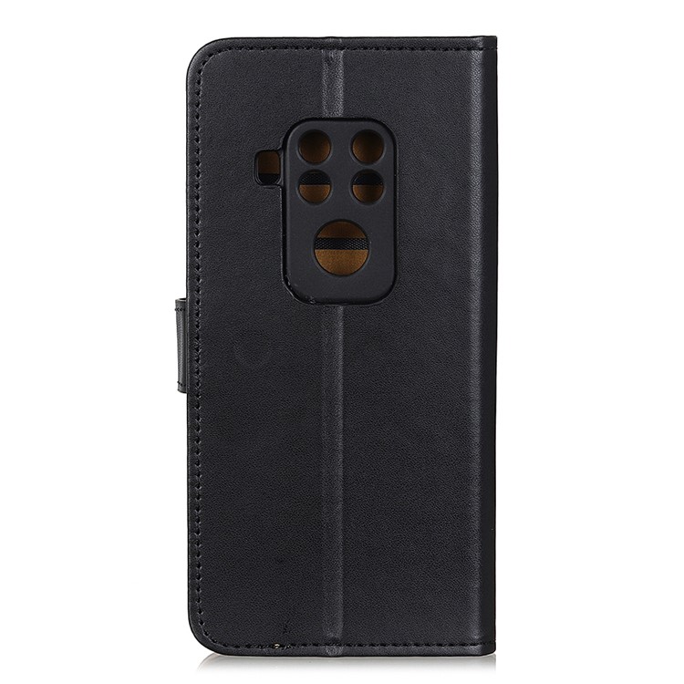 Wallet Leather Stand Shell Case for Motorola One Pro - Black-9