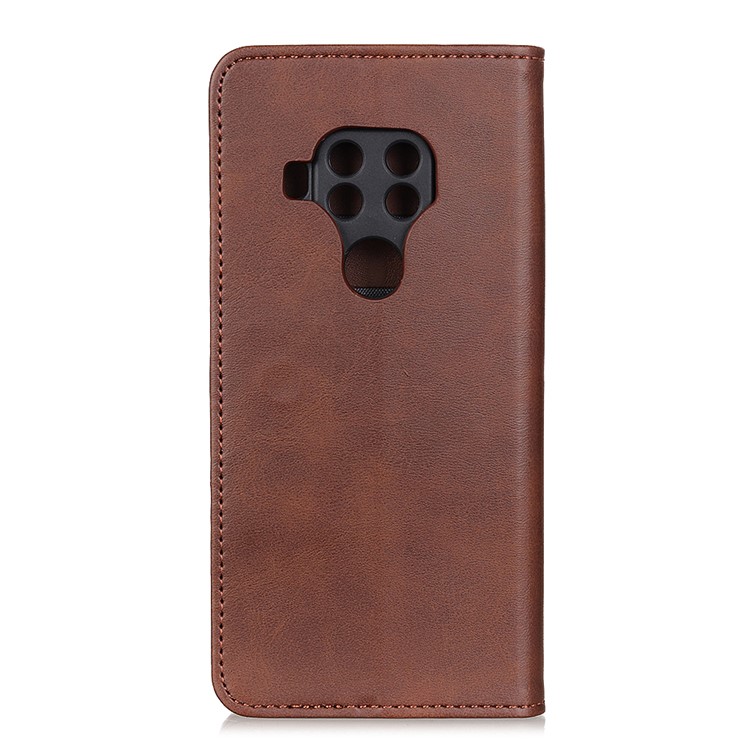 Auto-absorbed PU Leather Phone Case Cover for Motorola One Zoom - Coffee-2