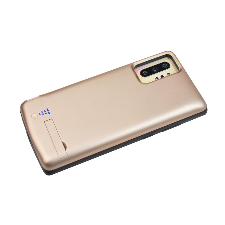 6000mAh External Battery Backup Charger Case with Kickstand for Samsung Galaxy Note 10 Plus/Note 10 Plus 5G - Gold-2
