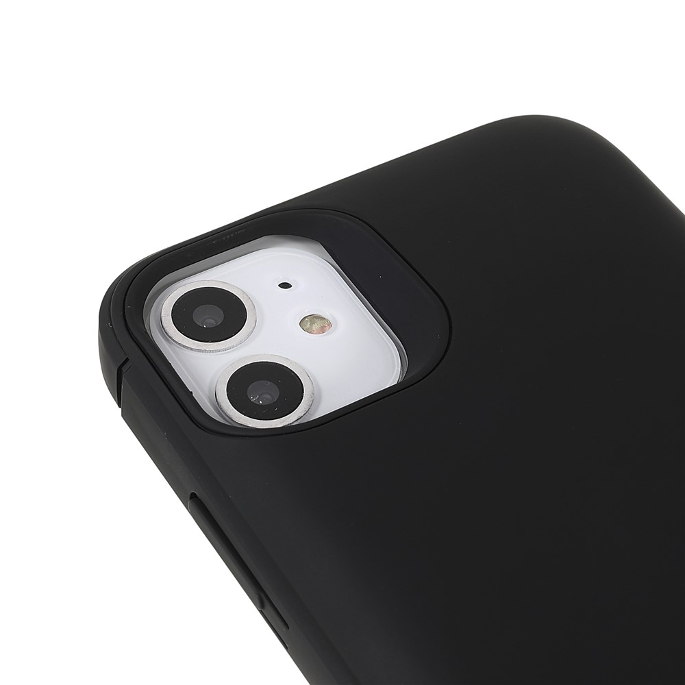 4200mAh Full Protection Extended Battery Charger Case with Kickstand for iPhone 11 6.1 inch - Black-6