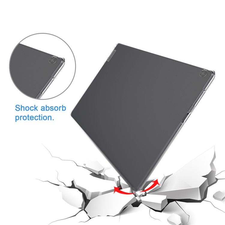 Crystal Clear TPU Shell for Lenovo Tab 4 10/K5 Note (2018)/Tab E8, etc-5