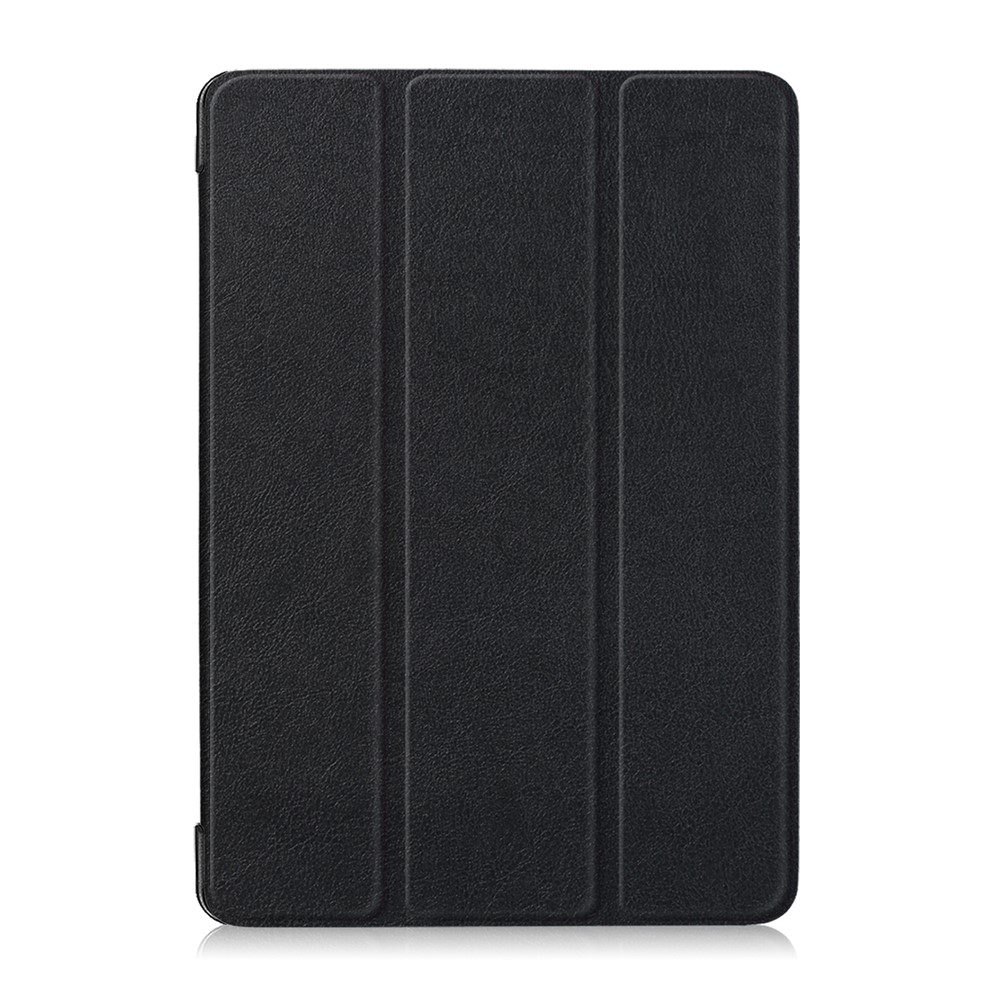 Tri-fold Stand Leather Smart Case for Lenovo Tab M10 TB-X605F/TB-X505 - Black-4