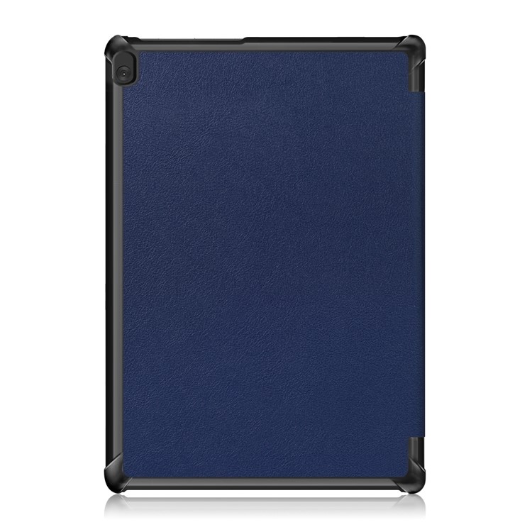 Tri-fold Stand Leather Smart Case for Lenovo Tab M10 TB-X605F/TB-X505 - Blue-3