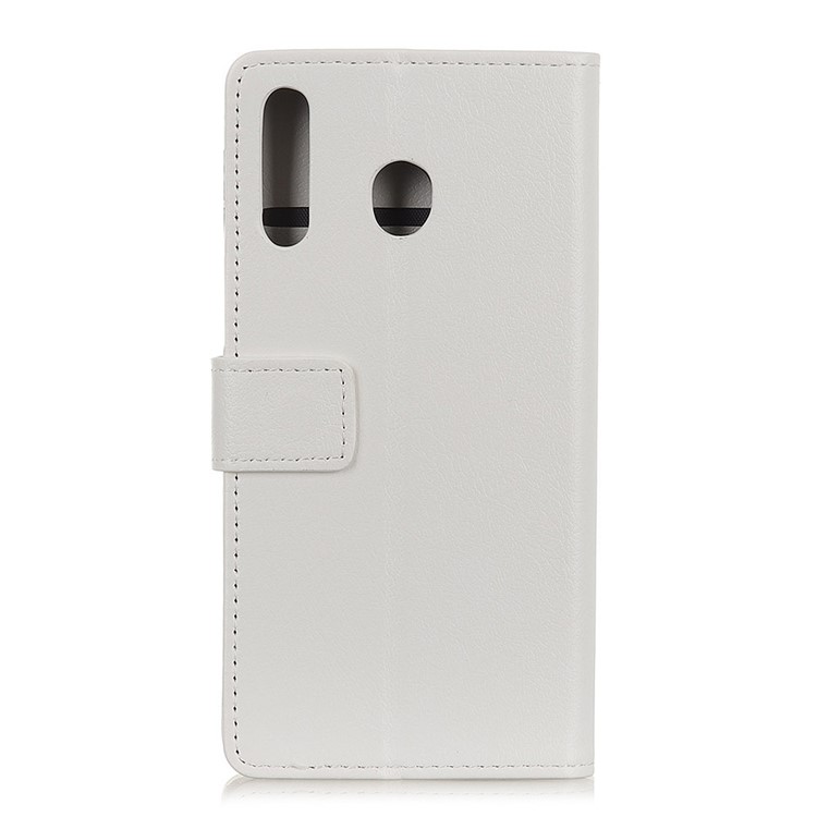Wallet Leather Stand Case for Motorola Moto G8 Plus - White-3