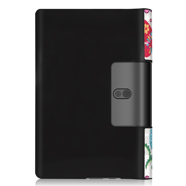 Pattern Printing Stand Leather + PC Tablet Case for Lenovo Yoga Smart Tab 10.1/Tab 5 YT-X705 - Butterfly-2