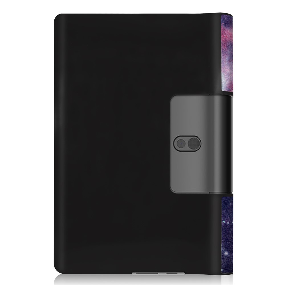 Pattern Printing Stand Leather + PC Tablet Case for Lenovo Yoga Smart Tab 10.1/Tab 5 YT-X705 - Starry Sky-2