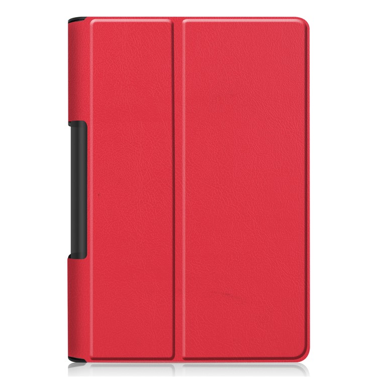 Leather Cover for Lenovo Yoga Smart Tab 10.1/Tab 5 YT-X705 with Stand Tablet Case - Red-3
