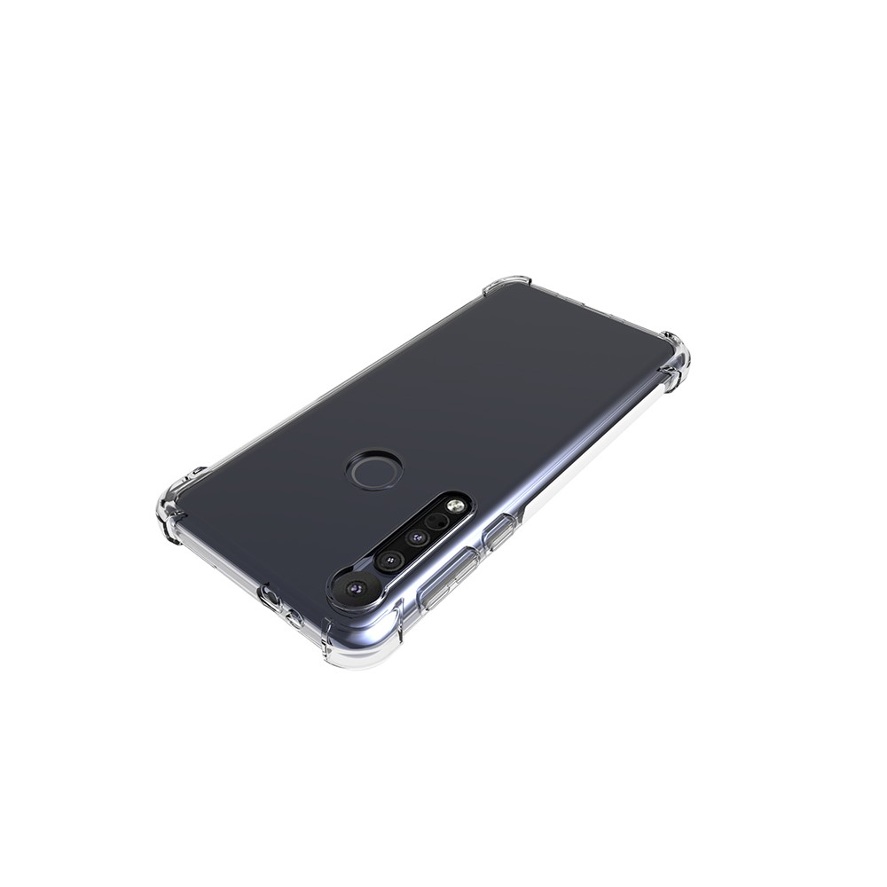 Coque TPU Antidérapante Antidérapante Transparente Pour Motorola One Macro