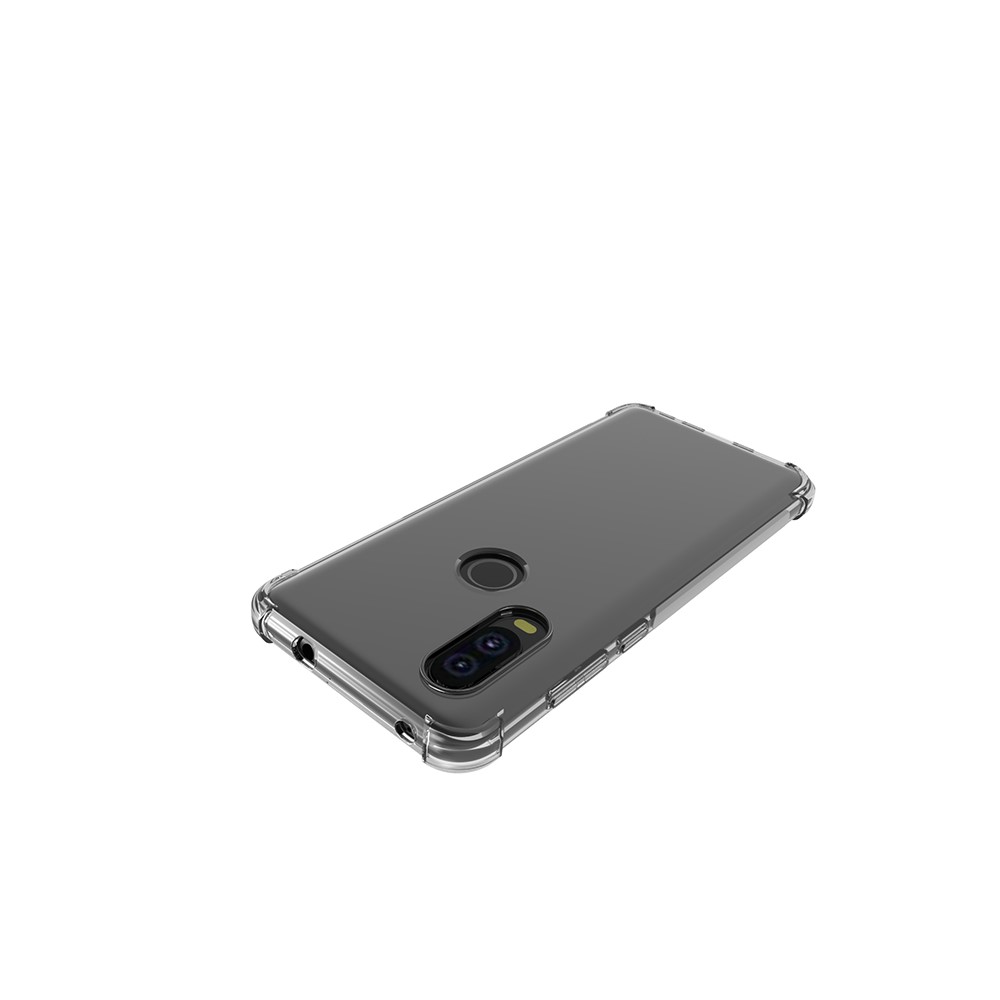 Shockproof Transparent TPU Phone Protective Cover for Motorola One Vision / P50-2