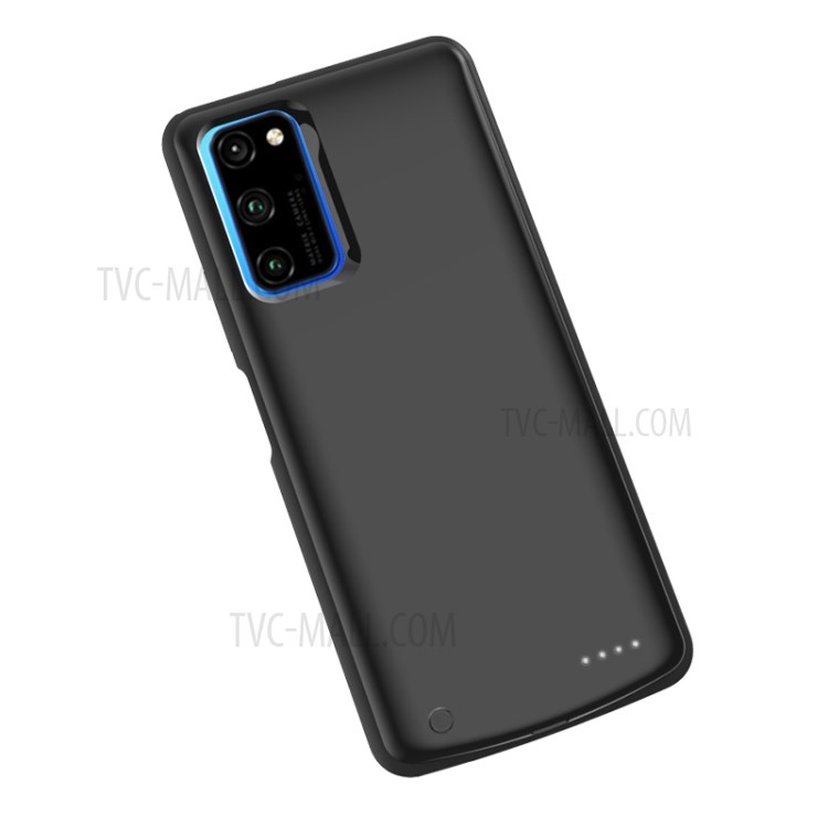 6500mAh Backup Battery Charger Case for Huawei Honor View 30/V30 - Black-3