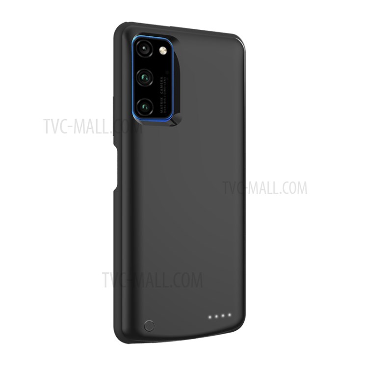 6500mAh Backup Battery Charger Case for Huawei Honor View 30/V30 - Black-4