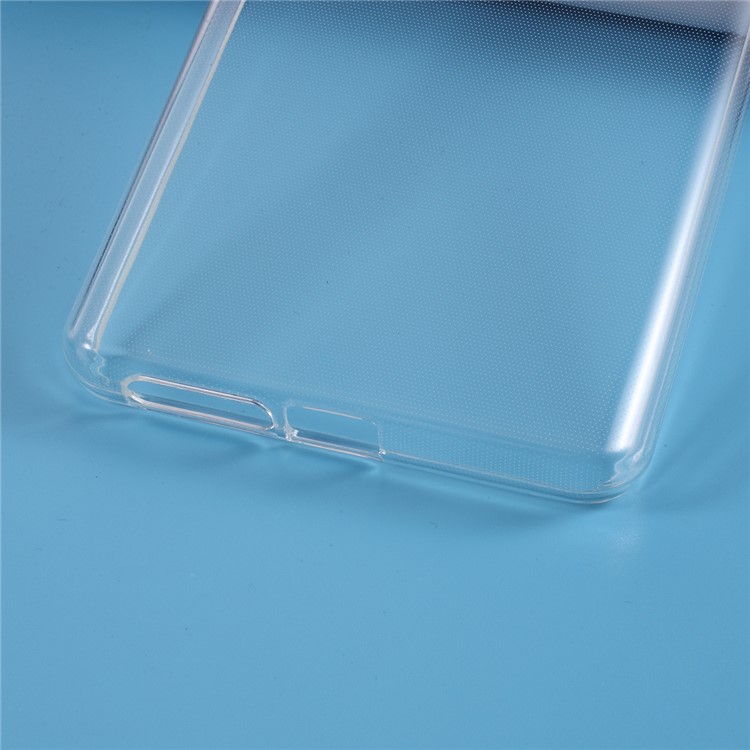 10Pcs/Pack Clear TPU Soft Phone Shell with Non-slip Inner for Motorola One Hyper-3