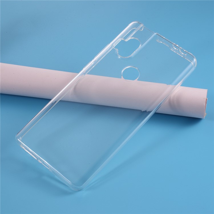 10Pcs/Pack Clear TPU Soft Phone Shell with Non-slip Inner for Motorola One Hyper-4