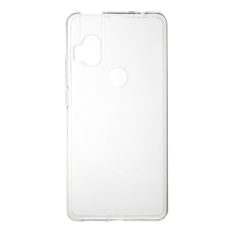 10Pcs/Pack Clear TPU Soft Phone Shell with Non-slip Inner for Motorola One Hyper-5