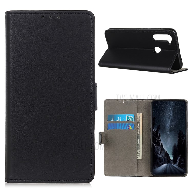 Wallet Stand Leather Phone Cover Case for Motorola Moto G8 Power-1