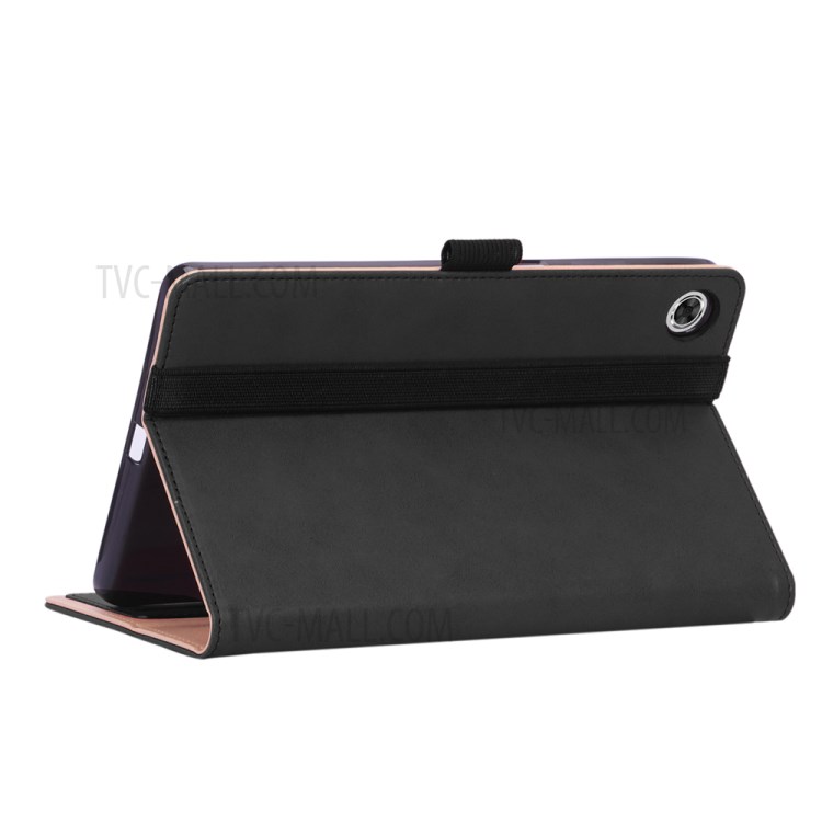 WY-2099 Business Style Flip Leather Stand Case с Слотами Для Карт Для Lenovo Tab M8/Tab M8 (2-е Поколение) - Черный-10