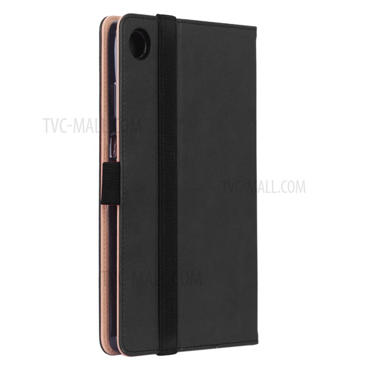 WY-2099 Business Style Flip Leather Stand Case с Слотами Для Карт Для Lenovo Tab M8/Tab M8 (2-е Поколение) - Черный-4