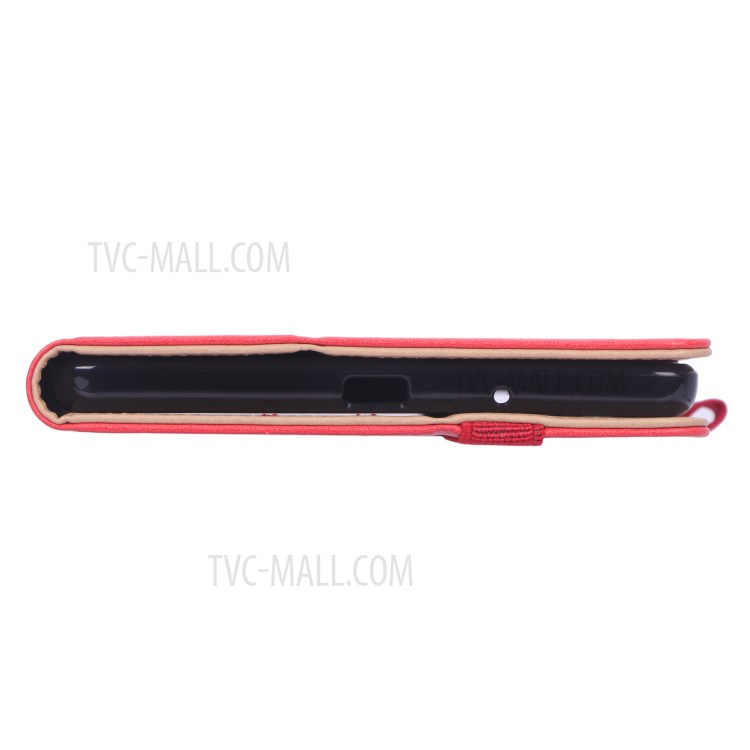 WY-2099 Business Style Flip Leather Stand Tablet Case with Card Slots for Lenovo Tab M8/Tab M8 (2nd Gen) - Red-6