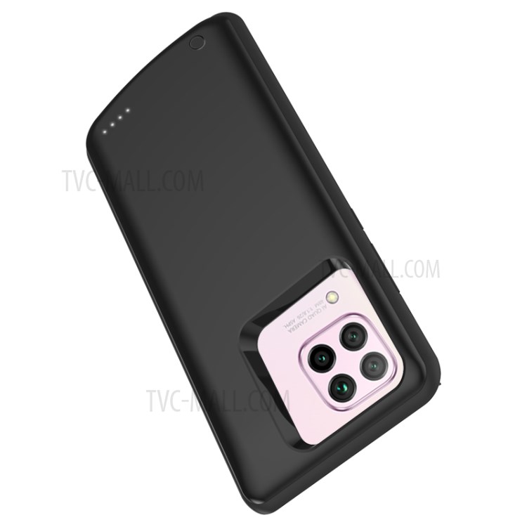 6500mAh Phone Battery Power Bank Charger Case for Huawei nova 6 SE - Black-6