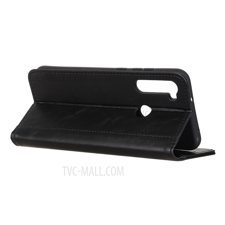 Special Stylish Leather Wallet Casing for Motorola Moto G Stylus - Black-8