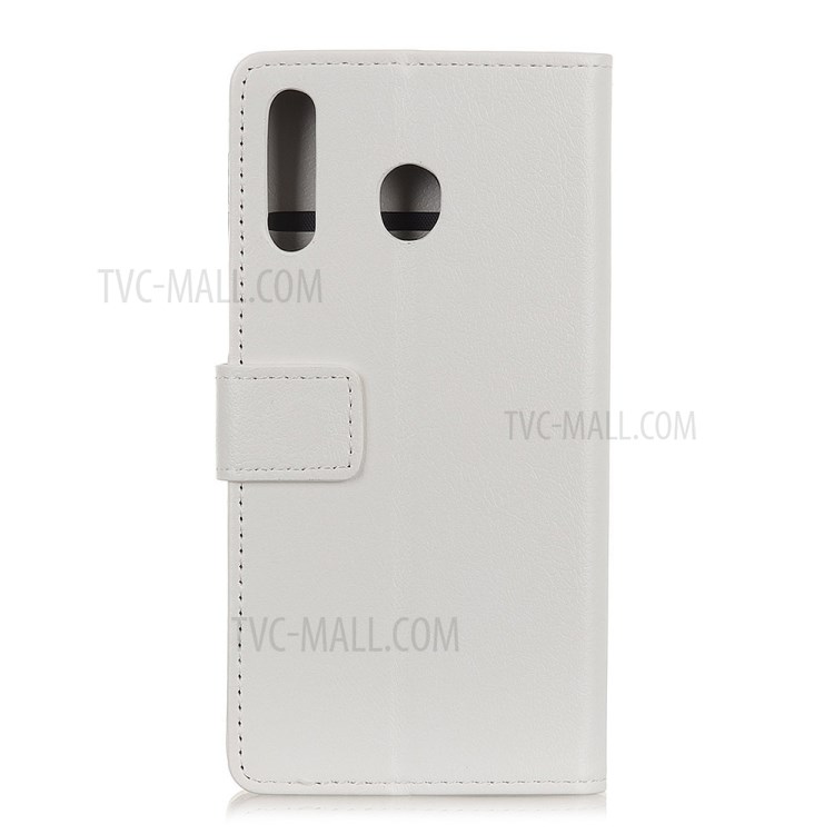 Wallet Leather Stand Case for Motorola Moto G Power - White-6