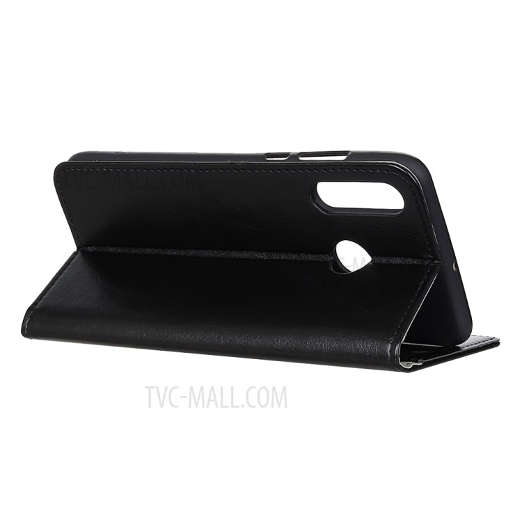 Crazy Horse Texture Wallet Stand Leather Protective Case for Motorola Moto G Power - Black-10