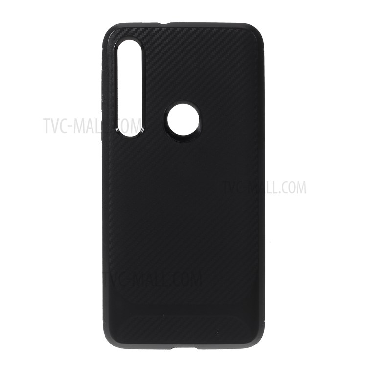 Anti-slip Drop-resistant TPU Phone Case for Motorola Moto G8 Plus - Black-1