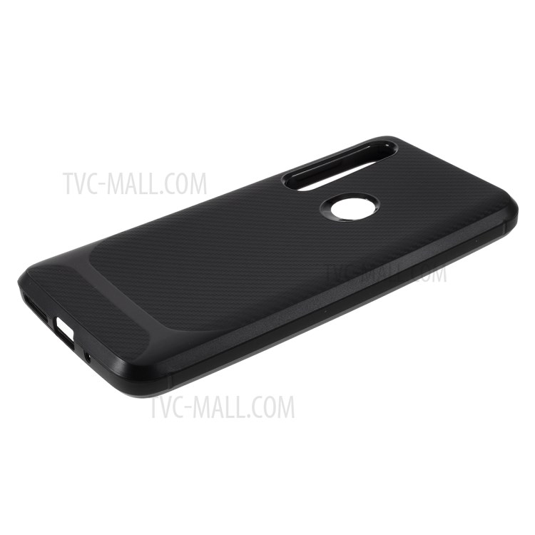 Anti-slip Drop-resistant TPU Phone Case for Motorola Moto G8 Plus - Black-5