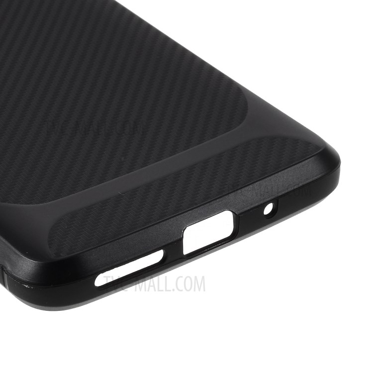 Anti-slip Drop-resistant TPU Phone Case for Motorola Moto G8 Plus - Black-6