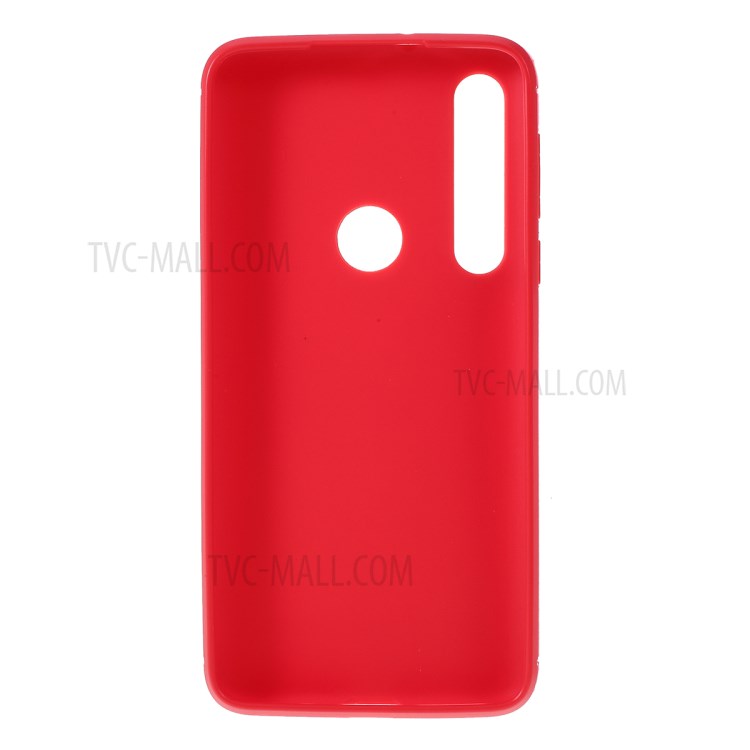 Anti-slip Drop-resistant TPU Phone Case for Motorola Moto G8 Plus - Red-3