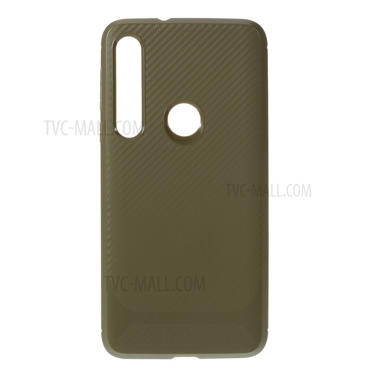 Anti-slip Drop-resistant TPU Phone Case for Motorola Moto G8 Plus - Green-1