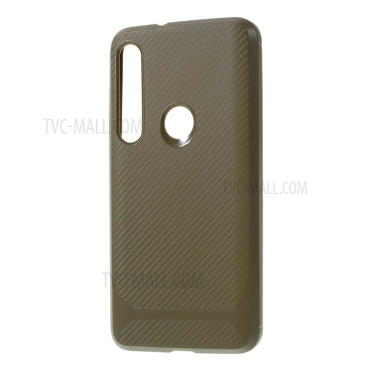 Anti-slip Drop-resistant TPU Phone Case for Motorola Moto G8 Plus - Green-2