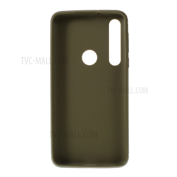 Anti-slip Drop-resistant TPU Phone Case for Motorola Moto G8 Plus - Green-3