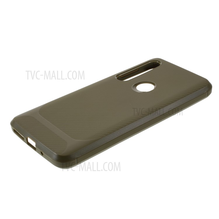 Anti-slip Drop-resistant TPU Phone Case for Motorola Moto G8 Plus - Green-4