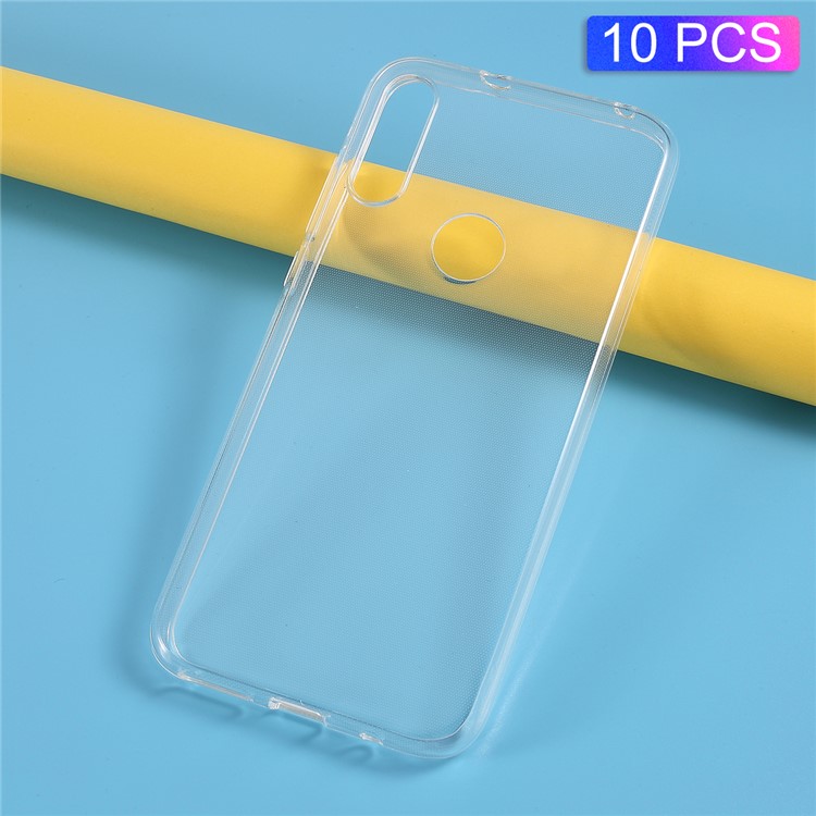 10PCS Transparent Soft TPU Phone Casing for Motorola Moto E (2020)-1