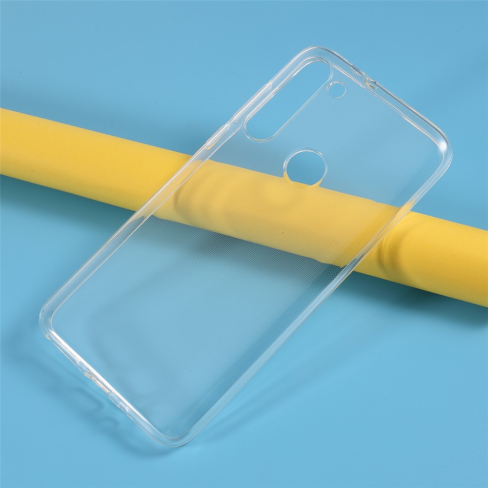 10 Pcs/Set Transparent Soft TPU Phone Case for Motorola Moto G8 Power-4