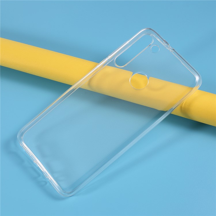 10PCS Transparent Soft TPU Phone Casing for Motorola Moto G8-4