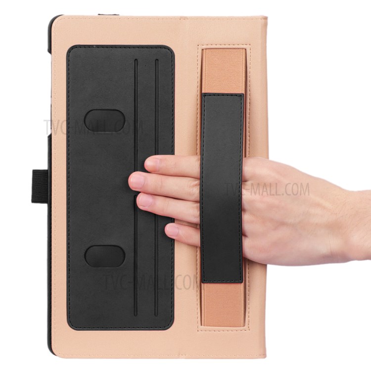 WY-2099 Business Style Flip Leather Stand Tablet Case with Card Slots for Lenovo Tab M10 FHD Plus 10.3-inch TB-X606F - Black-11