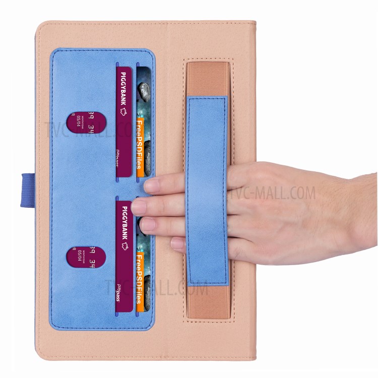 WY-2099 Business Style Flip Leather Stand Tablet Case with Card Slots for Lenovo Tab M10 FHD Plus 10.3-inch TB-X606F - Blue-2