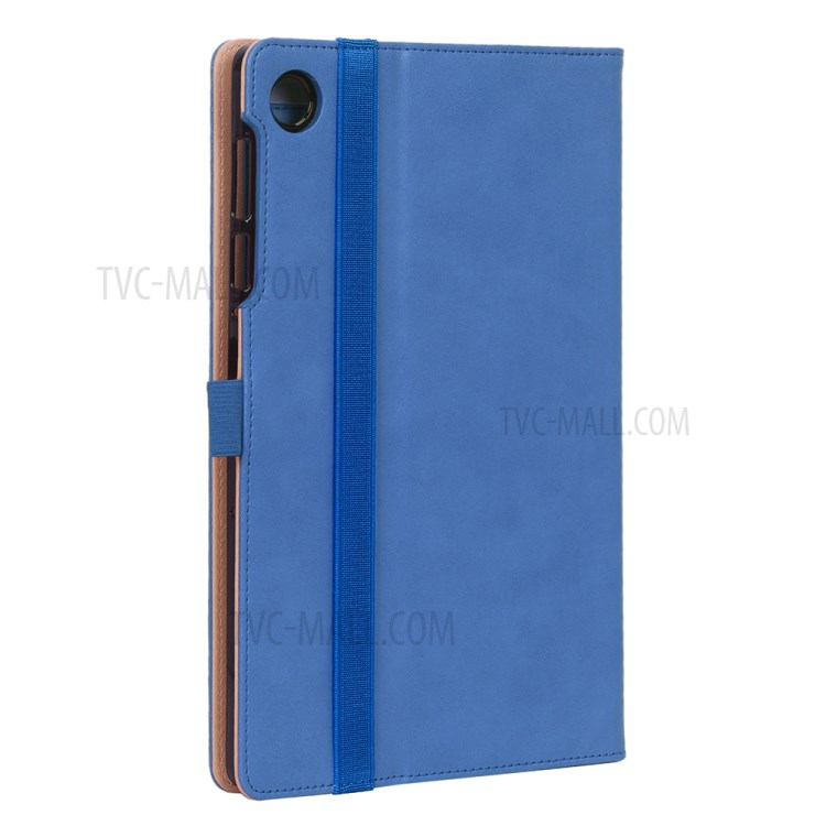 WY-2099 Per Lenovo Tab M10 FHD Plus TB-X606F TB-X606F Business Flip Leather State Case Con Slot di Carte - Blu-6